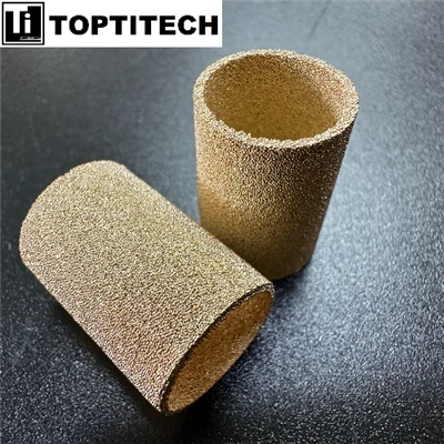 Metall bronse pulver sintret filter sylinderrør for filtrering
