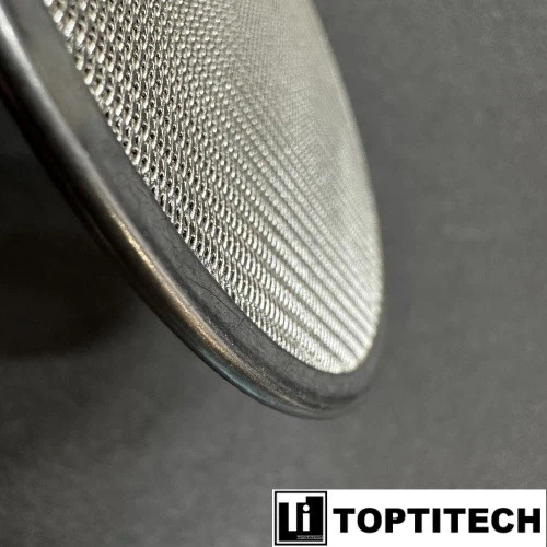 100um 5-layer Sintered SS316L Wire Mesh Filter Plate With Edge