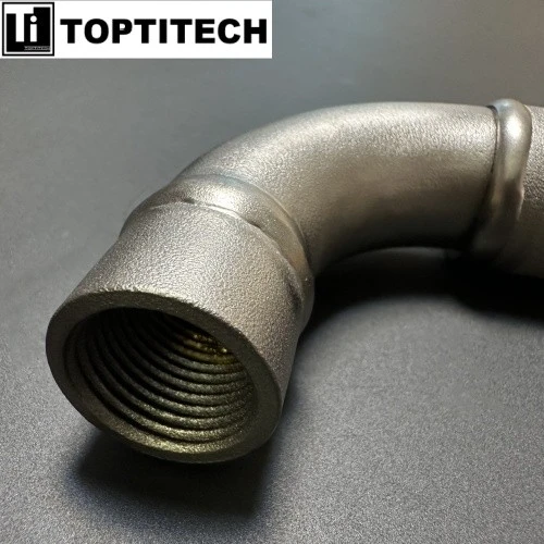 12 Female Thread Elbow Connector Porous Titanium Filter