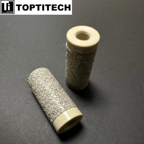 Porous Stainless Steel Filter Solvent Inlet Filter PFEK Head HPLC Suction Filter