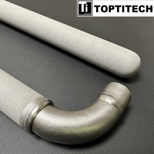 12 Female Thread Elbow Connector Porous Titanium Filter 5 12 Female Thread Elbow Connector Porous Titanium Filter 5
