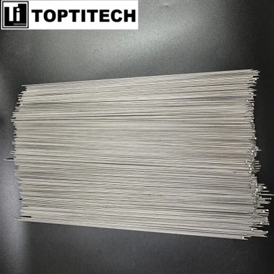 0,5 mikron pt belegg titan wire elektrode med lengde 1000 mm